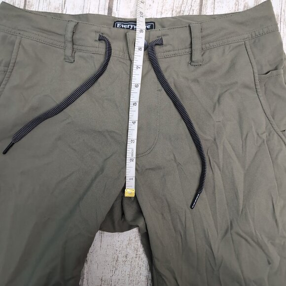 686 Everywhere Collection Technical Pants Slim Fit 30x30 Olive Green - Picture 7 of 11